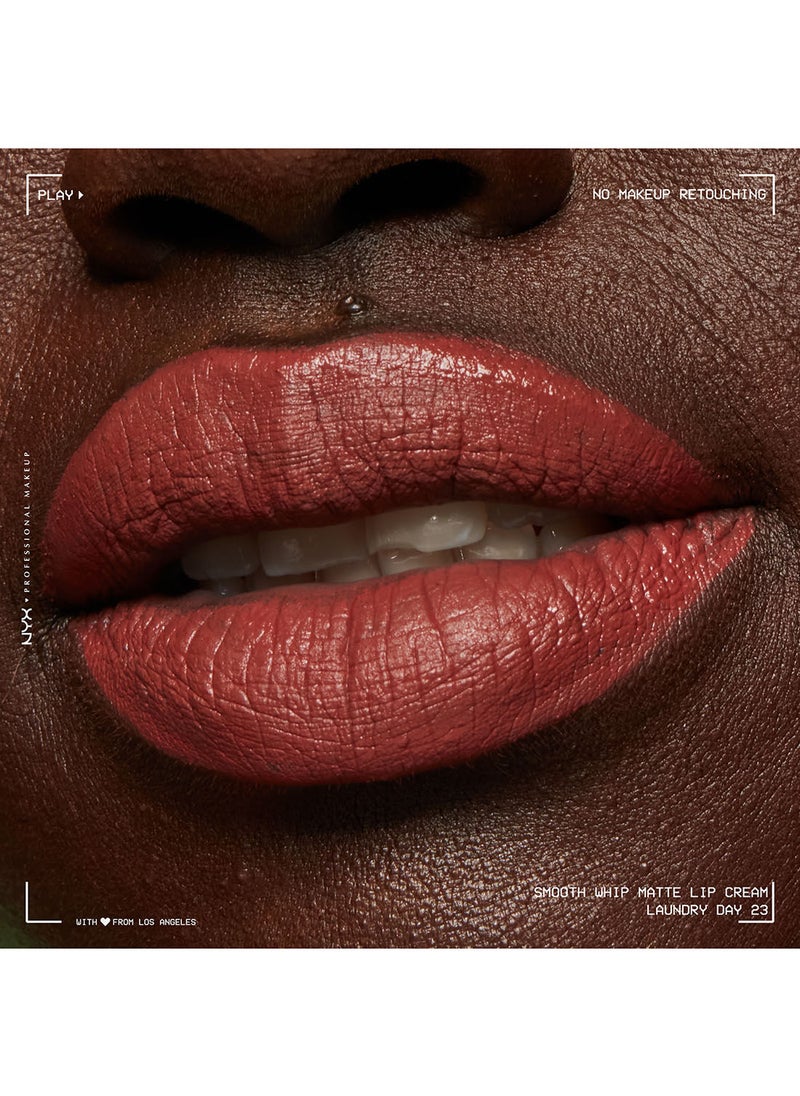 NYX PROFESSIONAL MAKEUP كريم شفاه ناعم ويب غير لامع - يوم الغسيل  - Image 4