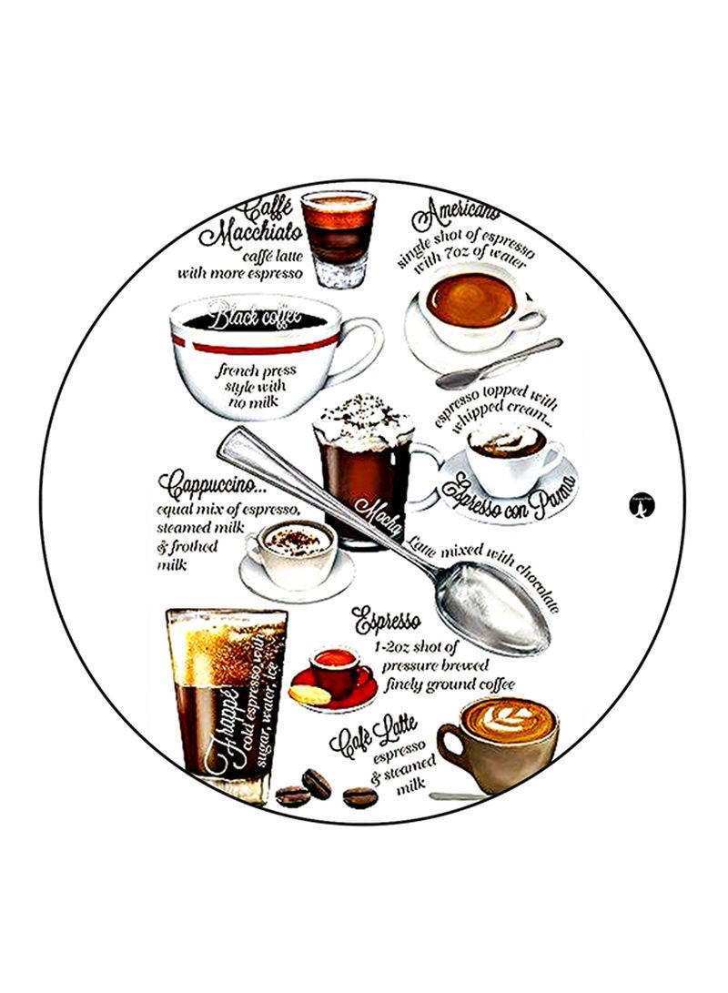 RKN Food Printed Mouse Pad Multicolour