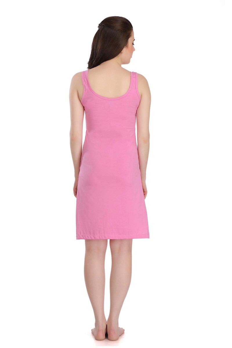 Splash Cotton Rich Camisole Slip for Women| Long Kurti Slip/Suit Slip/Camisole Slip Knee Length - Pack of 2 - Image 5