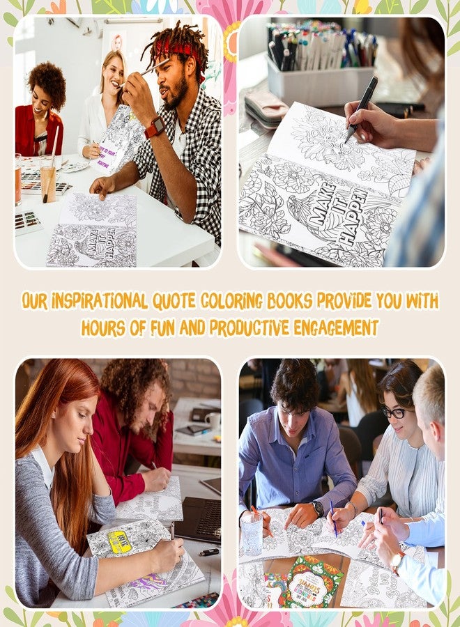 كتاب تلوين سينلود 72 قطعة للأطفال، كتاب تلوين بالجملة، كتاب تلوين فني يمكنك صنعه بنفسك للكبار، كتاب رسم مع كلمات زهور للأطفال الصغار، هدايا حفلات، حشو أكياس الهدايا (تحفيزي) - Image 5