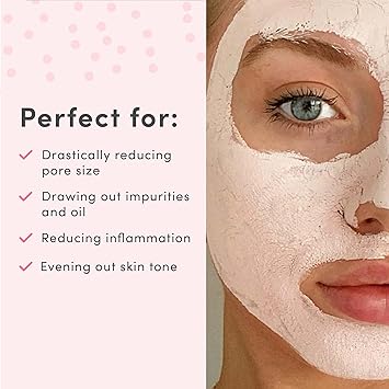 Sand & Sky Sand Sky Australian Pink Clay Detoxifying Face Mask with Vitamin C Antioxidants Pore Clearing Clay Mask for BlemishProne Skin Fades Hyperpigmentation Evens Tone - Image 4