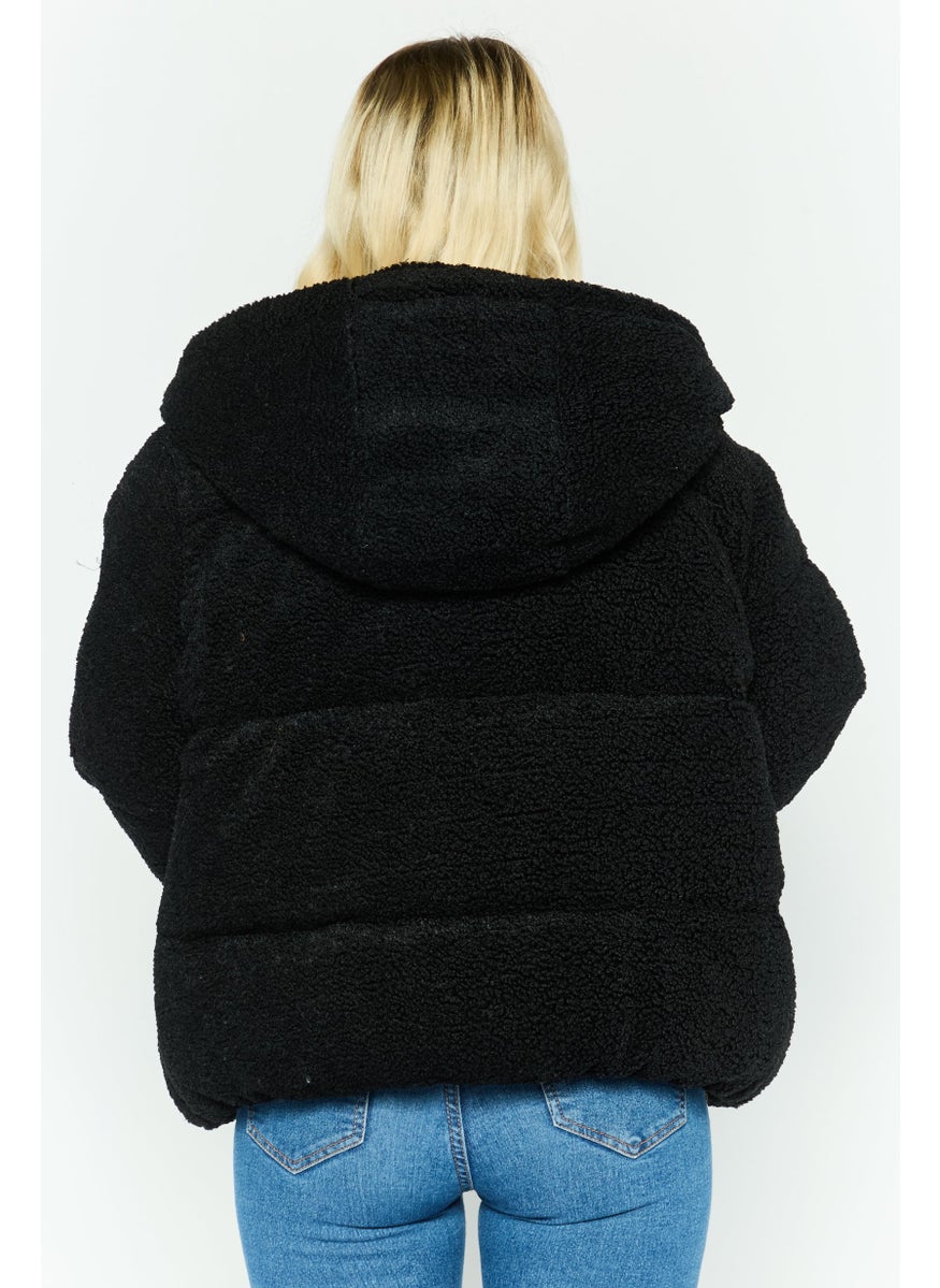 Madden Girl - Women Textured Soft Shell Jacket, Black - Image 1