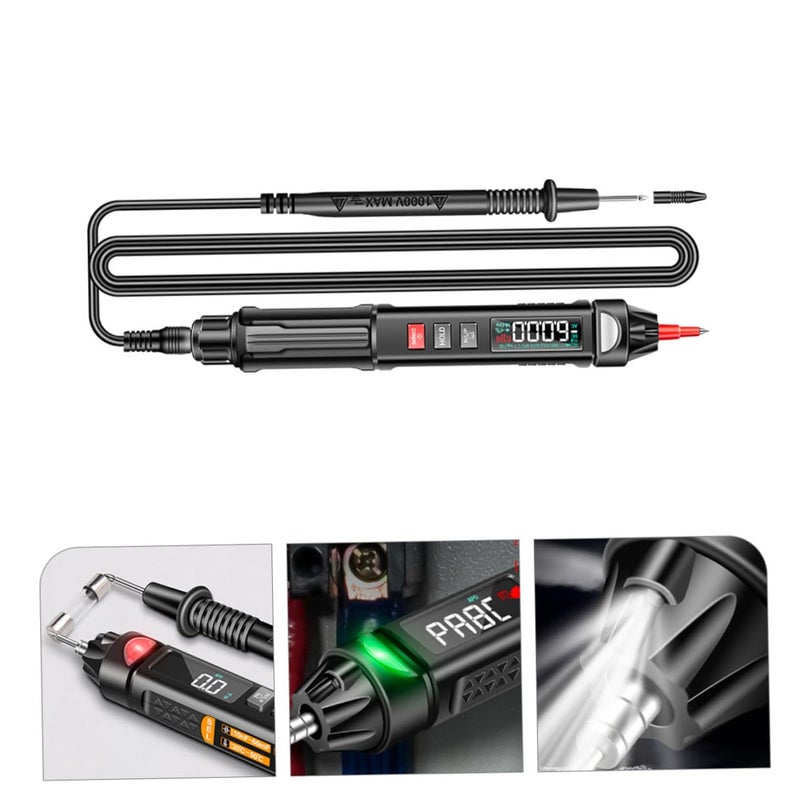 Uonlytech Smart A3009 Electric Tester Pen Multimeter with Voice Broadcast, Voltage Detector and Resistance Tester for Household Electrical Testing, Pen-Type Digital Multimeter Without - Image 4