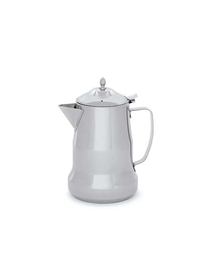 Maxima - Steel Milk Jug With Side Handle 3 Liters Silver - Image 1