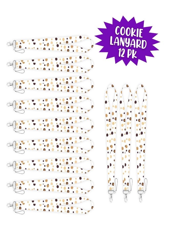 Lashicorn Girl Cookies Scout Lanyard 12pk with Clasp to Hold Cookie Price Sheet Tag for Selling Troops Goal Green Law Promise Track Reorder Thank You Bulk - Image 2