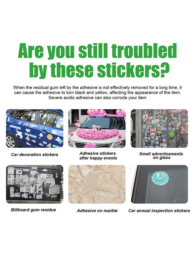 OUHOE High Performance Multi Functional Adhesive Remover, Sticker Remover, Sticky Label Remover, Label Remover Spray for Remover Adhesive Labels and Adhesive from Various Surfaces, 100ml - Image 3