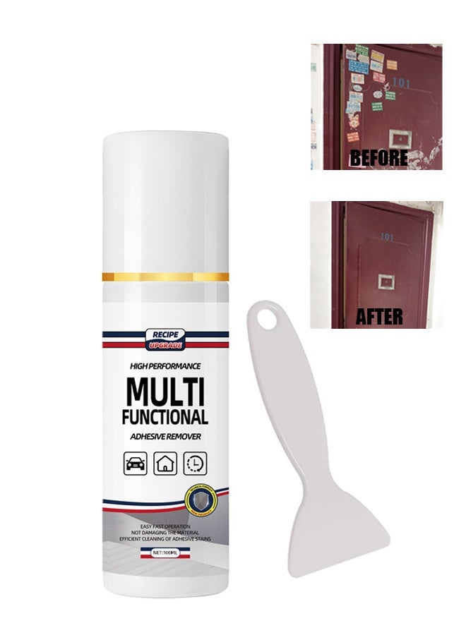 OUHOE High Performance Multi Functional Adhesive Remover, Sticker Remover, Sticky Label Remover, Label Remover Spray for Remover Adhesive Labels and Adhesive from Various Surfaces, 100ml - Image 1