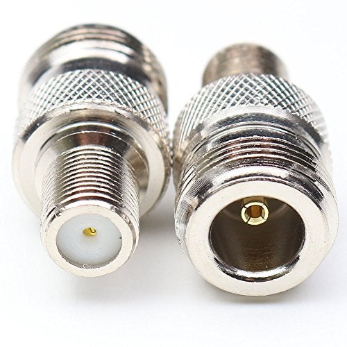 ANHAN F Type Female to N Type Female Connector Adapters RF Coax Straight Antenna Adapter 2Packs - Image 3