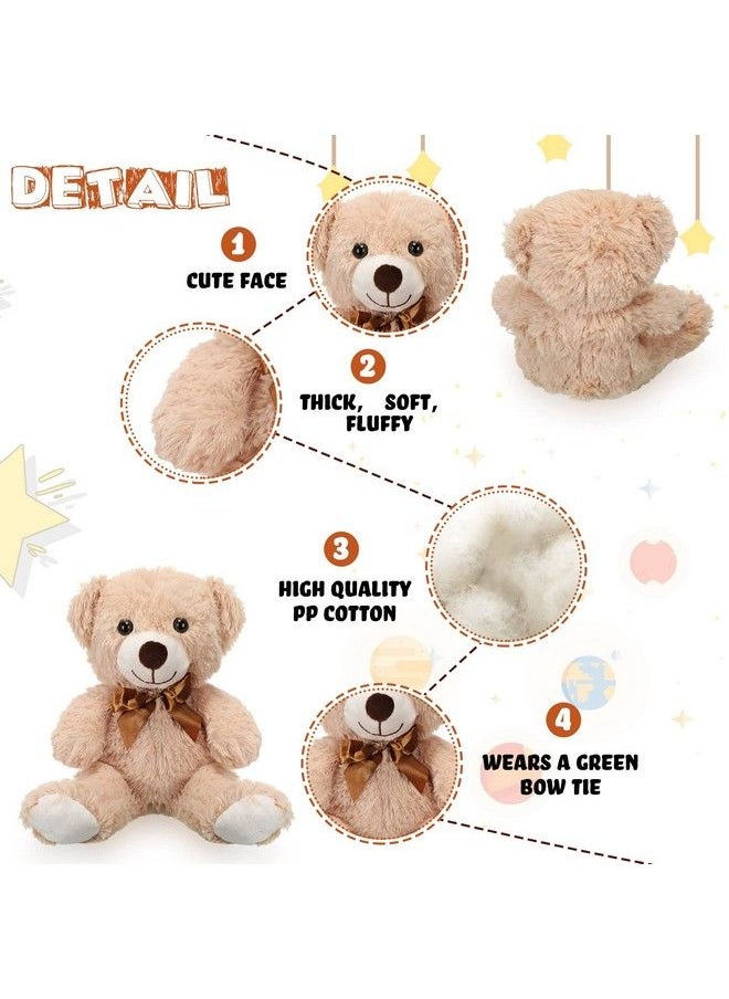 Zhanmai - 9 Packs Bear Bulk 14 Inch Plush Bears Stuffed Animals In 7 Colors Stuffed Bears For Graduation Baby Shower Wedding Birthday Party Favors - Image 1