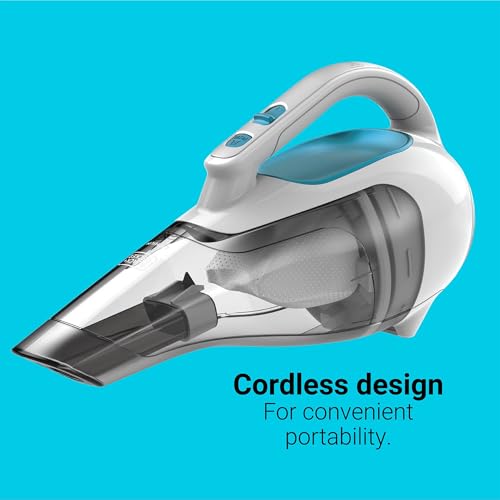 BLACK+DECKER dustbuster Cordless Handheld Vacuum, Portable Vacuum for Car and Home Rechargeable, Powerful Suction, Wide Mouth (HHVI315JO42) - Image 3