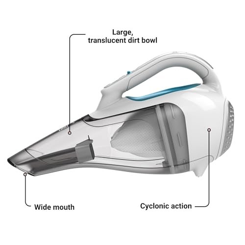 BLACK+DECKER dustbuster Cordless Handheld Vacuum, Portable Vacuum for Car and Home Rechargeable, Powerful Suction, Wide Mouth (HHVI315JO42) - Image 2