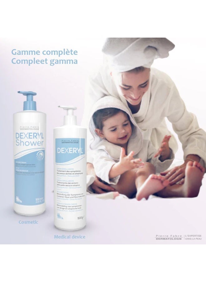 Dexeryl Atopic Skin Shower Cream 500ml - Image 4