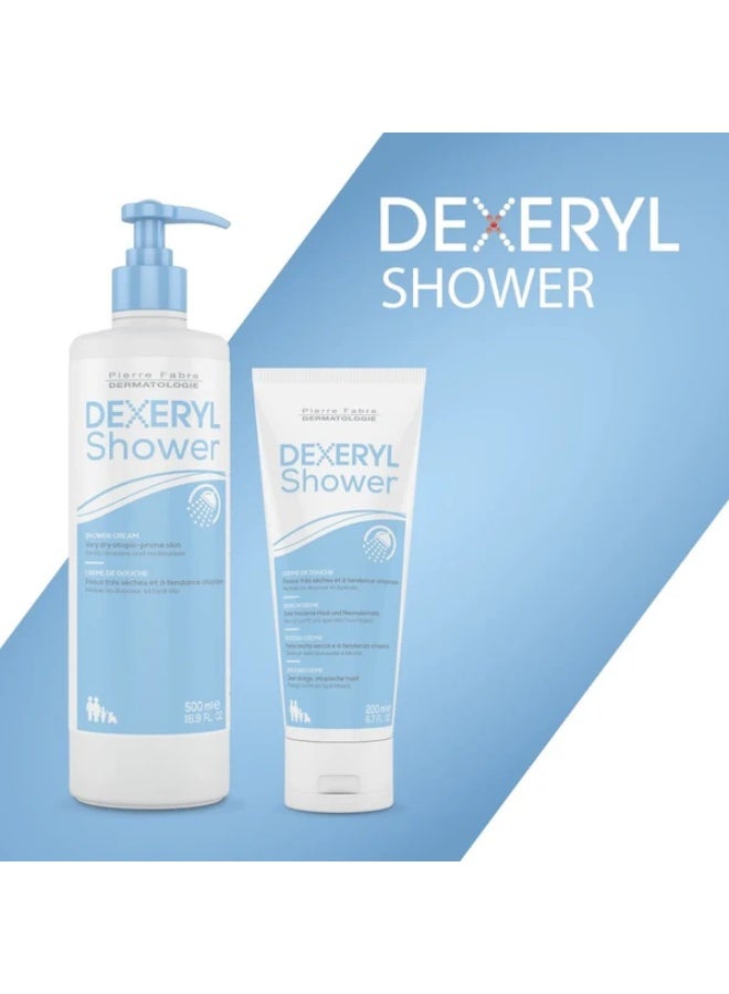 Dexeryl Atopic Skin Shower Cream 500ml - Image 3