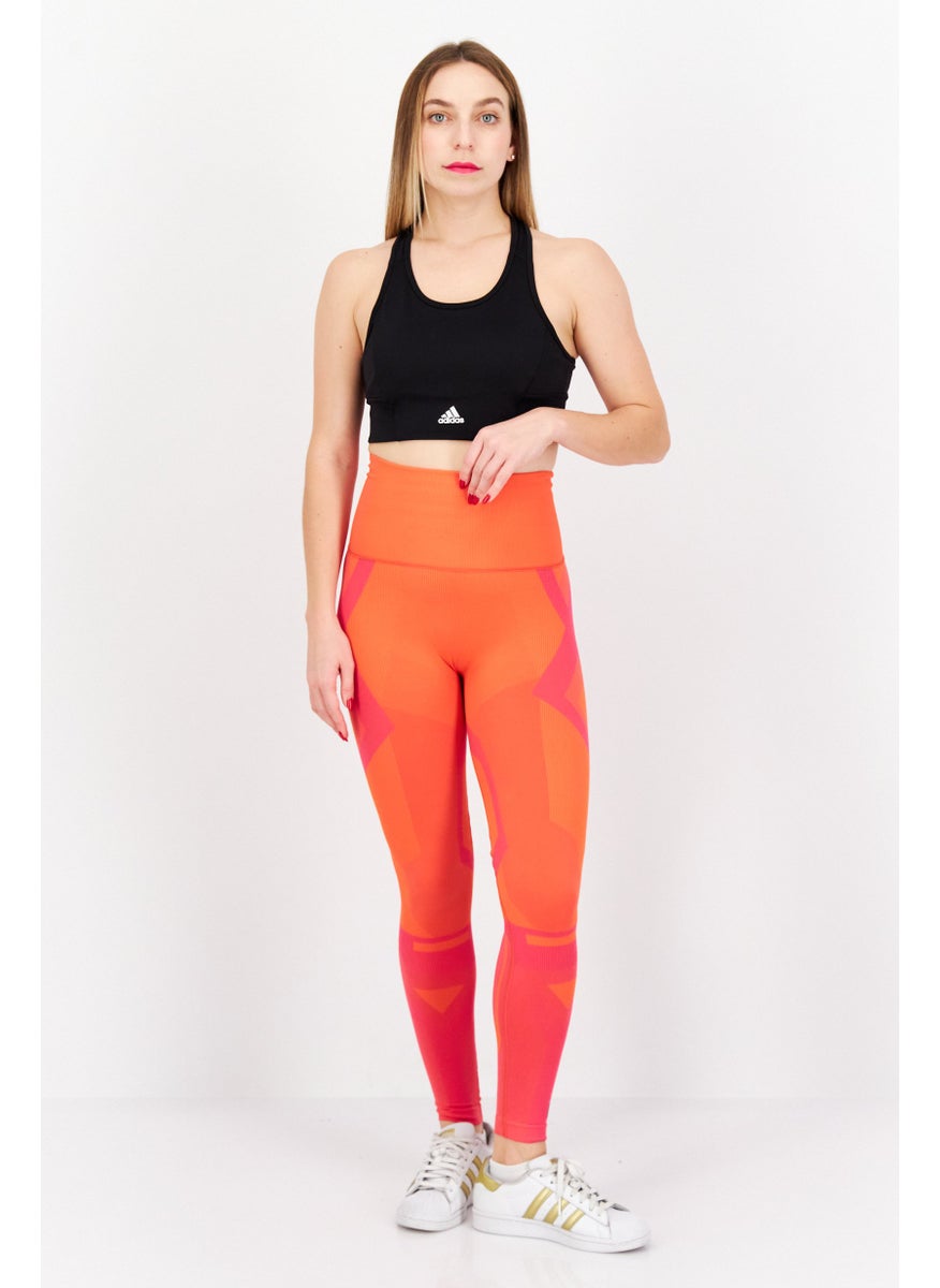 Adidas - Women Sportswear Fit Training Leggings, True Orange - Image 1