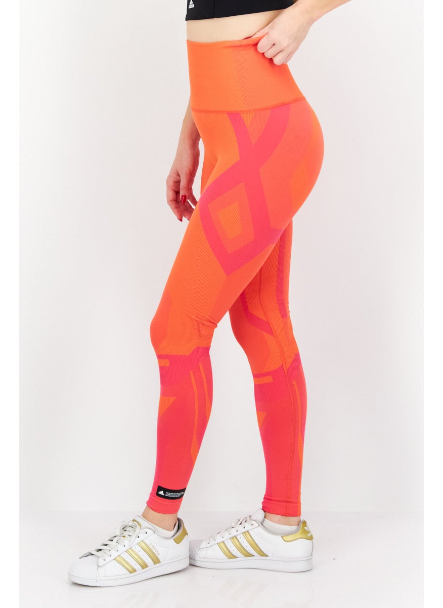 Adidas - Women Sportswear Fit Training Leggings, True Orange - Image 1