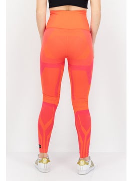 Adidas Women Sportswear Fit Training Leggings, True Orange  - Image 4