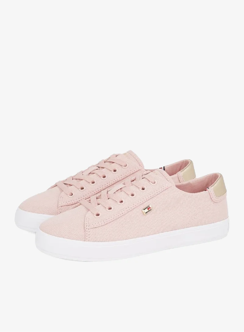 TOMMY HILFIGER Vulcanised Canvas Lace Up Sneakers