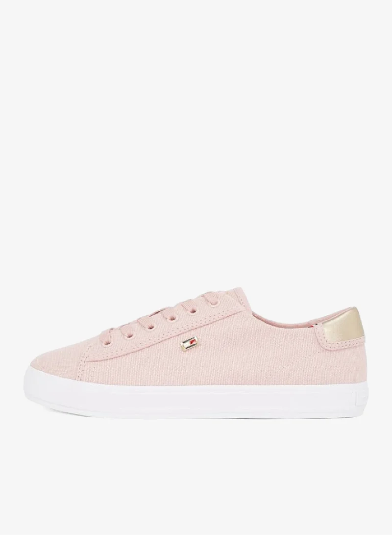 TOMMY HILFIGER Vulcanised Canvas Lace Up Sneakers