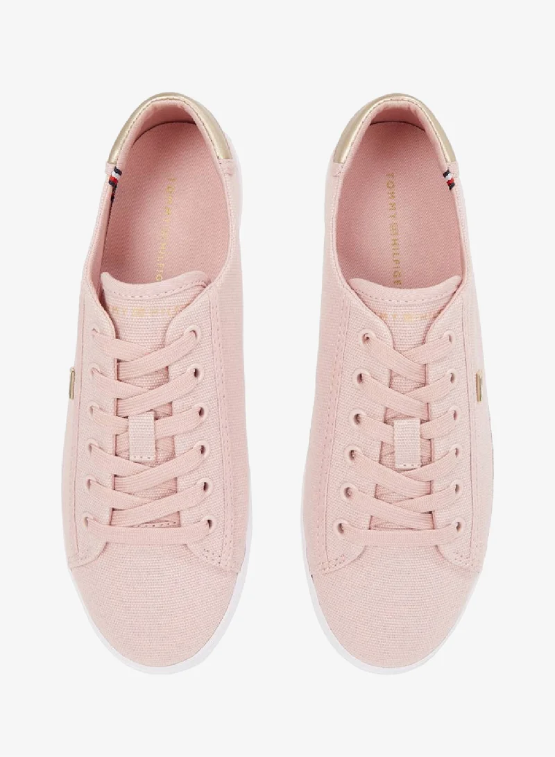 TOMMY HILFIGER Vulcanised Canvas Lace Up Sneakers