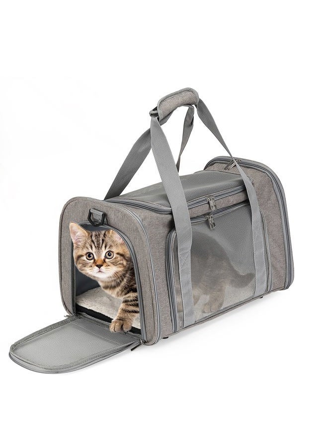 Mr. Pen Pet Carrier for Cats and Dogs, Soft-Sided Travel Bag for Small Animals - Image 1