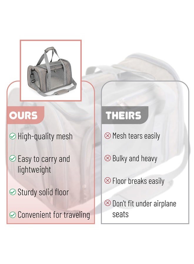 Mr. Pen Pet Carrier for Cats and Dogs, Soft-Sided Travel Bag for Small Animals - Image 4