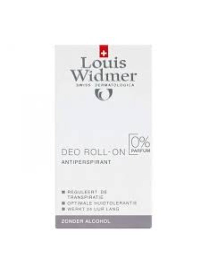 Louis Widmer Deo Roll-On Antiperspirant (0% Parfum) 50ml