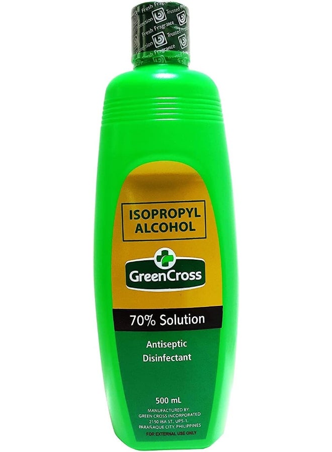 Green Cross Isopropyl Alcohol With Moisturizer, 500Ml