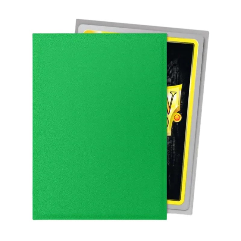 Dragon Shield | Matte Dual Standard Size Card Sleeves | 100ct - Smooth & Tough Premium TCG Sleeves - Compatible with Pokemon, One Piece, and Magic: The Gathering | Apple Green & Silver - Image 5
