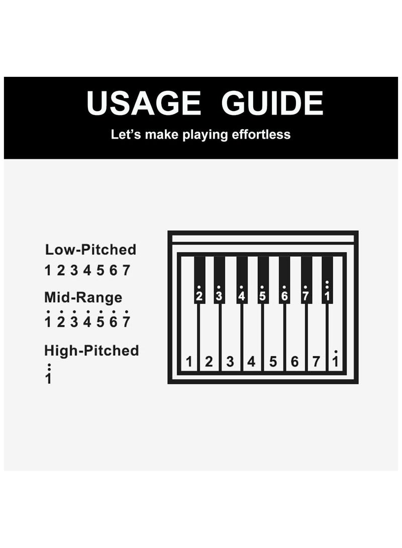 Generic Taylor Piano Calendar 2025 Desk Calendar Mini Piano Calendar With 52 Weeks of Music Sheets Playable Mini Piano Calendar Cards Taylor Gifts  - Image 2