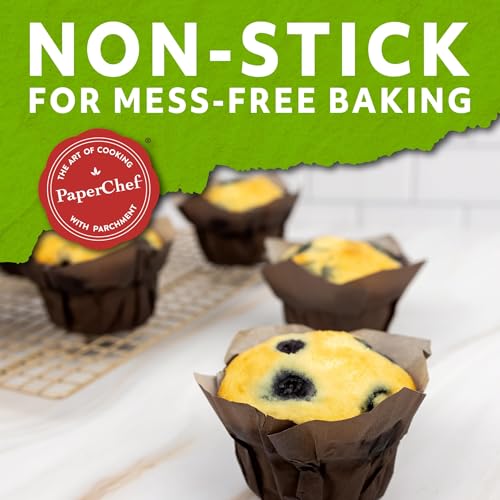 PaperChef - Parchment Lotus Baking Cups - Easy Release, Non-Stick Paper 12 count - 2 Pack - Image 2