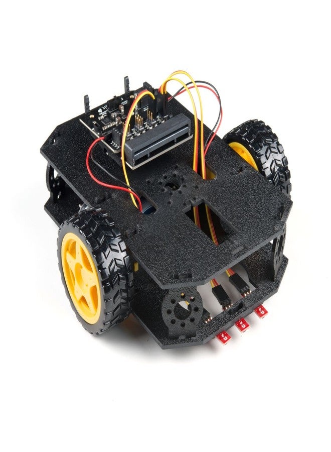 SparkFun micro:bot kit - v2.0 - Qwiic-enabled robotics platform Learn to build and program robots Includes Line Following Sensors Accelerometer Servos to make a jousting combat bot Classroom Education - Image 1