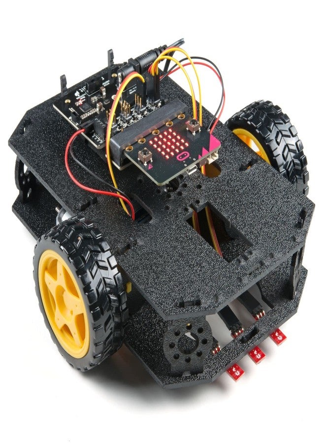 SparkFun micro:bot kit - v2.0 - Qwiic-enabled robotics platform Learn to build and program robots Includes Line Following Sensors Accelerometer Servos to make a jousting combat bot Classroom Education - Image 3