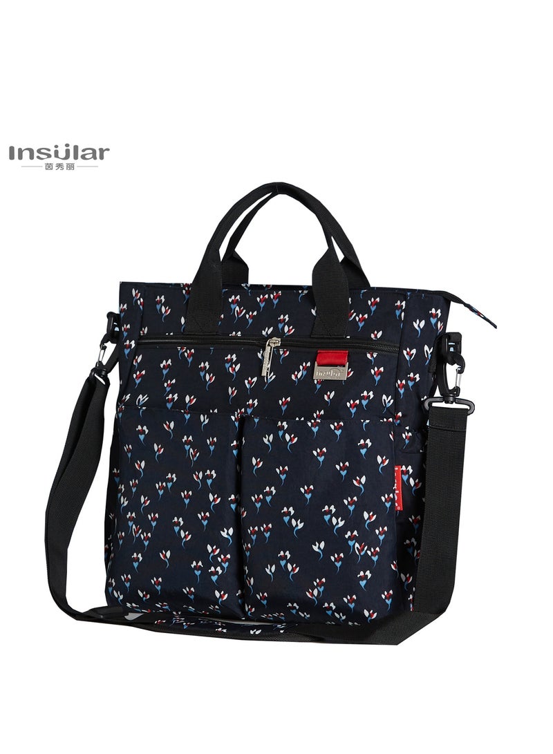 انسولار قدرة كبيرة قابلة للتحويل ماء الكتف دائم حقيبة حفاضات الطفل - Image 2