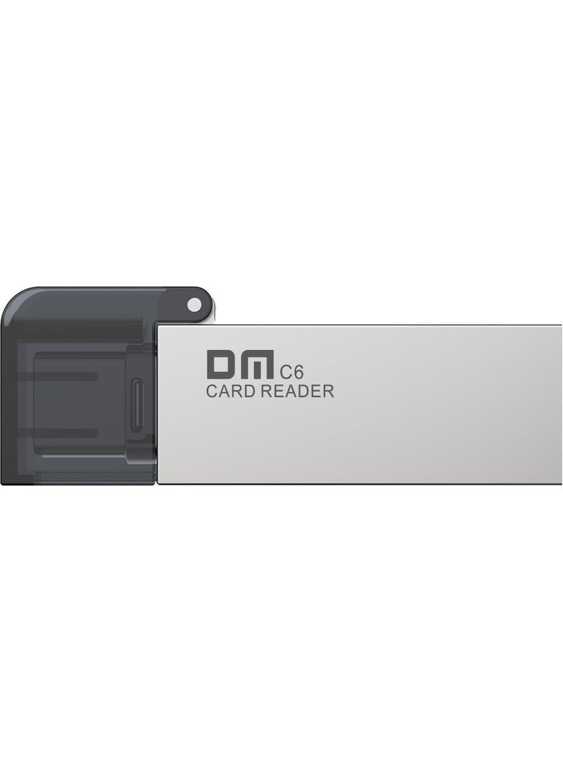 DM CR006 USB Type-C To Micro SD TF Card Reader  - Image 3