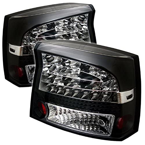 Spyder Auto Spyder 5002273 Dodge Charger 06-08 LED Tail Lights - Black - Image 1