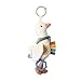 Itzy Ritzy Bitzy Traveler Car Seat Stroller Toy for Babies Developmental Sensory Toy Features Crinkle Rattle Sounds Multiple Textures Hanging Travel Buddy for OntheGo Entertainment Goose - Image 3