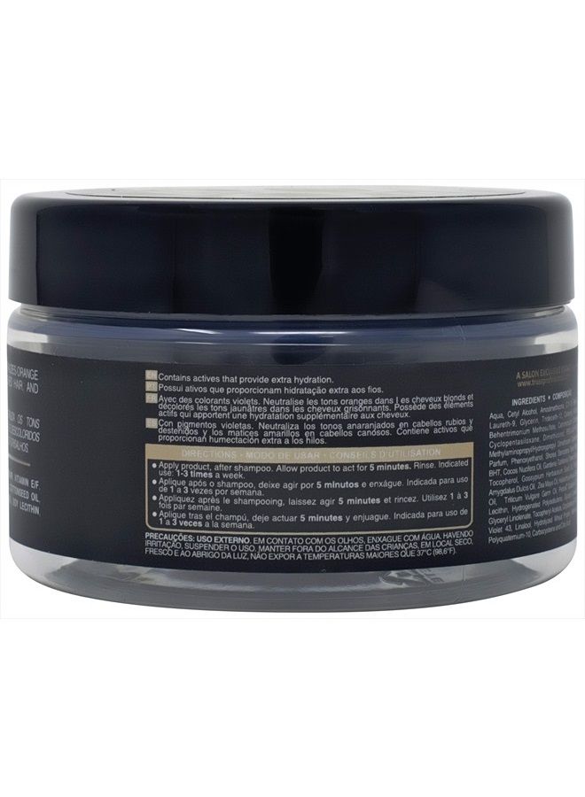 Truss Blond Hair Mask - Hydrating Violet Purple Toner Hair Mask Neutralizes Orange And Yellow Tones On Blonde, Bleached, And Gray Hair - Image 4