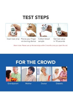 SINOCARE Posted by sinocare Blood Glucose Meter Sizes:17.5*16.3*5  - Image 5