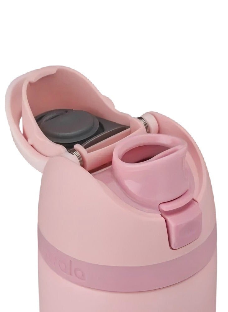 Owala FreeSip Insulated Stainless Steel Water Bottle with Straw for Sports, Travel, and School BPA-Free Sports Water Bottle, 24 oz - Image 4