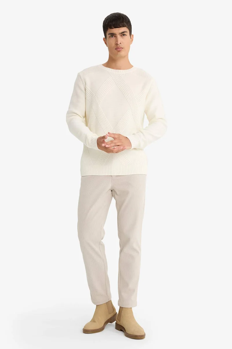 DeFacto Regular Fit Straight Leg Chino Pants