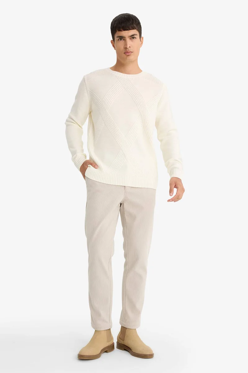 DeFacto Regular Fit Straight Leg Chino Pants