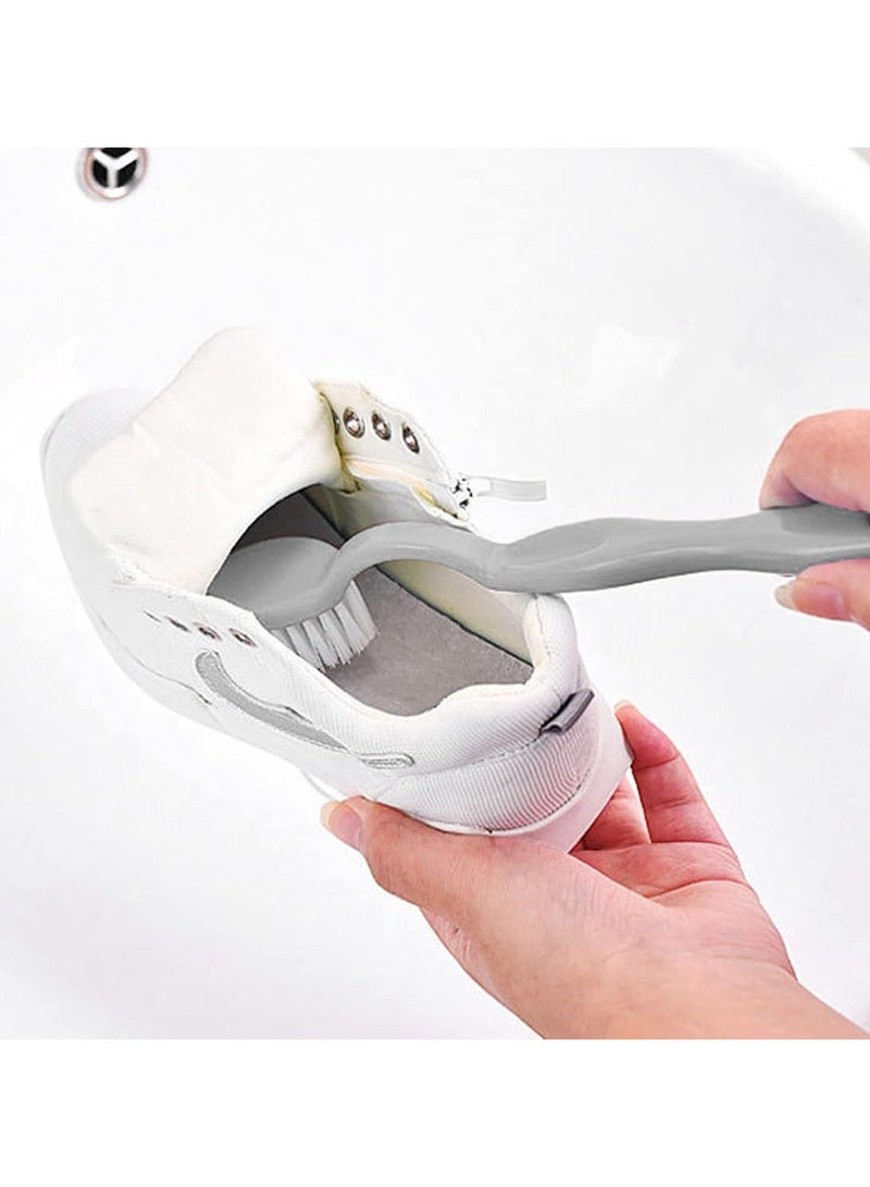 Oasisgalore Double-Ended Shoe Brush, 3 PCS Long Shoe Cleaning Brush for Sneakers, Shoes, and Multi-Purpose Cleaning - Image 5