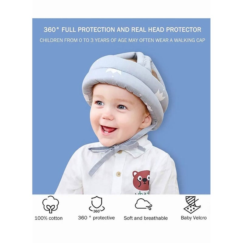 Baby Helmet Child Safety Helmet Adjustable Protective Cap For Crawling Walking and Head Protection - Image 2