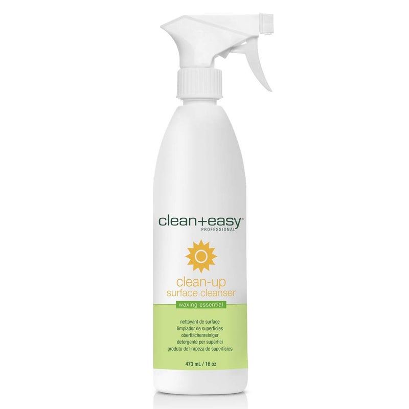 Clean + Easy Clean-Up Surface Wax Cleanser - Wax Remover Pre-Wax Spray for Spills & Residue, Oil And Grease From Warmer, 16 oz - Image 5