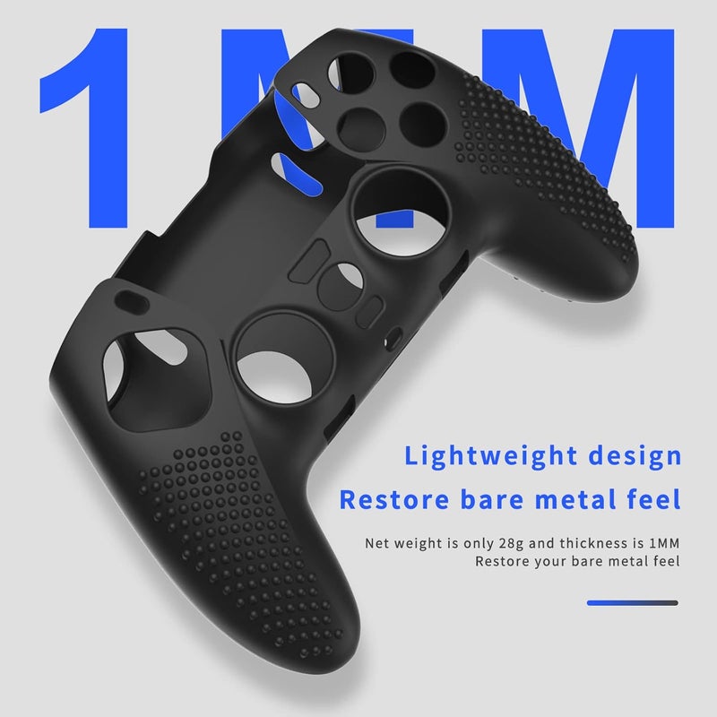 VGBUS PS5 Edge Controller Cover - Protective Case for PlayStation 5 with 4PCS Thumb Grip Caps & L2 R2 Trigger Extender - Image 4
