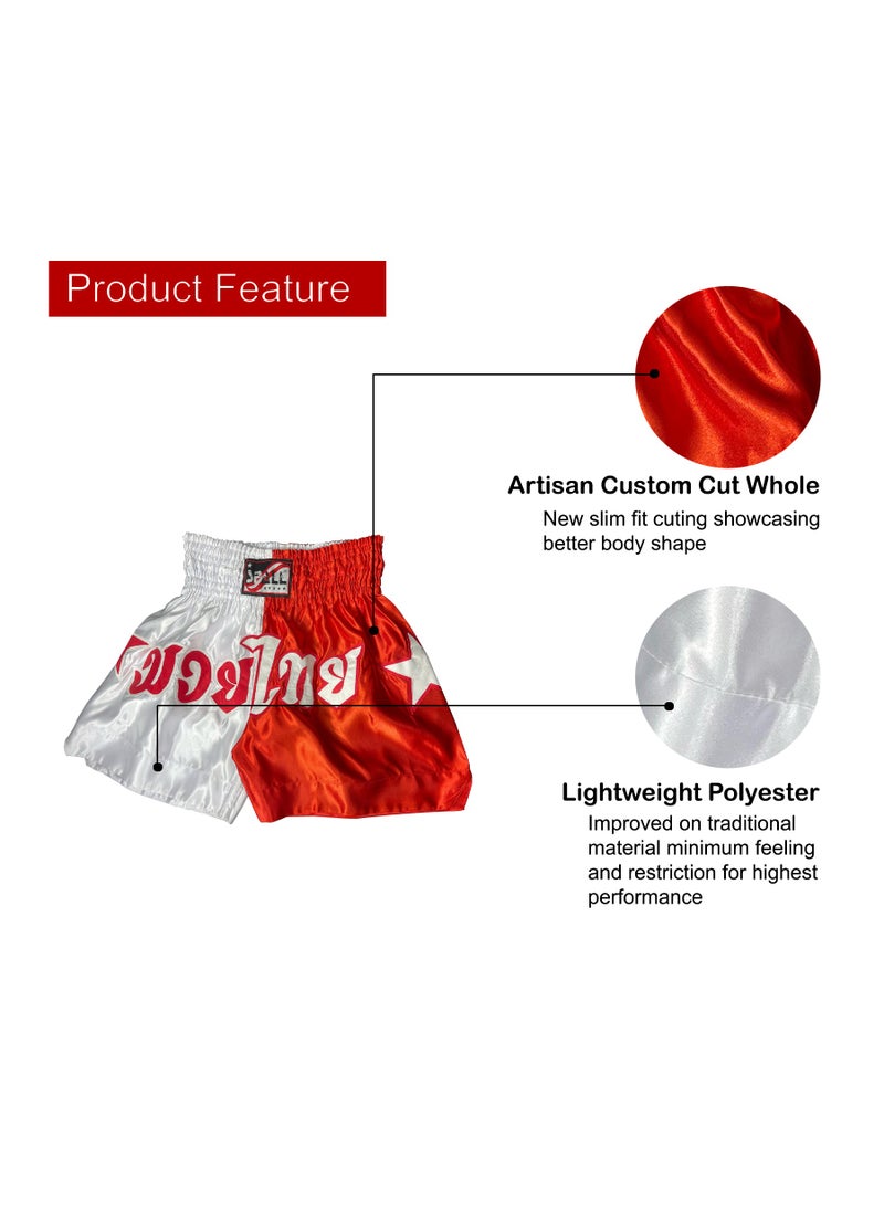 Spall - Boxing Shorts For Men Muay Thai Shorts For Kickboxing Wrestling Grappling Fight And Cross Training Martial Arts Training Gym Clothing - Image 1