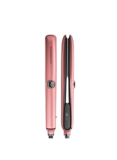Rush Brush X6 Plus Straightener Rose Gold Infrared Tec , Steaming tech ,Ionic Tec , 14 Heat level , Up to 230°C , Tourmaline Ceramic  - Image 1