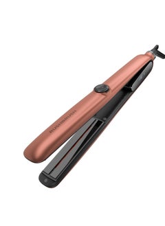 Rush Brush X6 Plus Straightener Rose Gold Infrared Tec , Steaming tech ,Ionic Tec , 14 Heat level , Up to 230°C , Tourmaline Ceramic  - Image 2