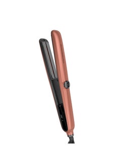 Rush Brush X6 Plus Straightener Rose Gold Infrared Tec , Steaming tech ,Ionic Tec , 14 Heat level , Up to 230°C , Tourmaline Ceramic  - Image 4