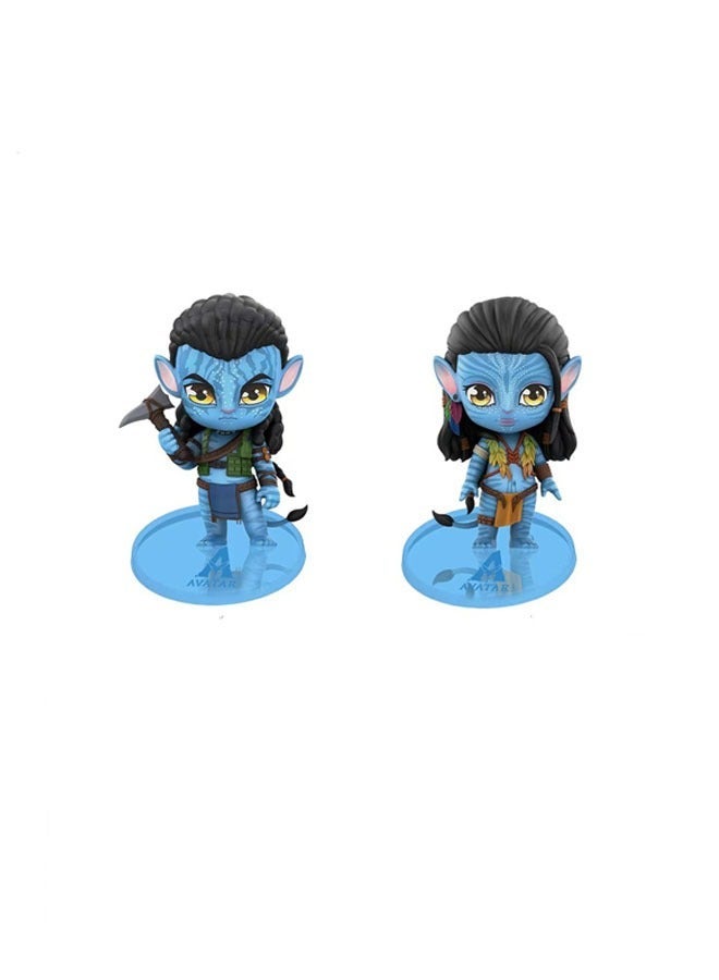 Avatar 2 hand-made Water Way Solid desktop model decoration car center console decoration cake baking decoration 11cm - Image 1
